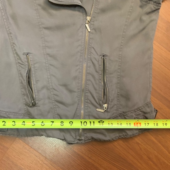 Max Jeans ladies Moto-style jacket in grey with zippered closure - Picture 11 of 15